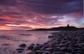 Dunstanburgh castle Sunrise