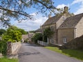 Duntisbourne Abbotts, idyllic Cotswold village, Gloucestershire, UK