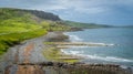 Panoramic sight from Duntulm Castle, on the north coast of Trotternish, on the Isle of Skye in Scotland.