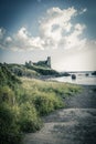 Dunure Castle in South Ayrshire, Scotland, United Kingdom.