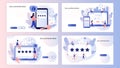 Duo authentication. Verification code message for secure login or sign in. Two factor verification. Screen template for Royalty Free Stock Photo