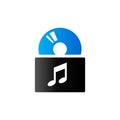 Duo Tone Icon - Music album