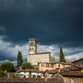Duomo, Barga, Tuscany Royalty Free Stock Photo