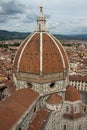 Duomo Basilica Cathedral Church, Firenze, view from Giotto's Bel