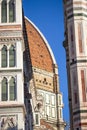 Duomo. Basilica di Santa Maria del Fiore. Fragment. Florence, Tuscany, Italy