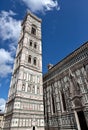 Duomo campanile Basilica di Santa Maria del Fiore Florence Firenze Tuscany Italy Royalty Free Stock Photo