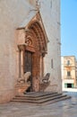 Duomo Cathedral of Altamura. Puglia. Italy. Royalty Free Stock Photo