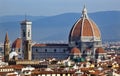 Duomo Cathedral Giotto Bell Tower Florence Royalty Free Stock Photo