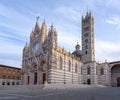 Duomo cathedral of Siena, Tuscany, Italy Royalty Free Stock Photo