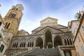 Duomo di amalfi important traveling destination in south italy
