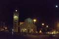 Duomo di Messina in the night Royalty Free Stock Photo