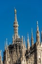 Duomo di Milano - Milan Cathedral - Lombardy Italy Royalty Free Stock Photo