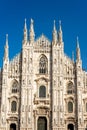 Duomo di Milano - Milan Cathedral - Lombardy Italy Royalty Free Stock Photo