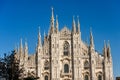 Duomo di Milano - Milan Cathedral - Lombardy Italy Royalty Free Stock Photo