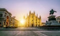 Duomo di Milano Milan Cathedral in Milan, Italy Royalty Free Stock Photo