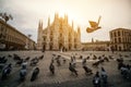 Duomo di Milano Milan Cathedral in Milan, Italy Royalty Free Stock Photo