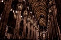 Duomo di Milano, Piazza del Duomo. Interior of the Cathedral.