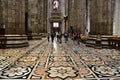 The floor of the Duomo di Milano, Italy.