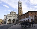 Duomo di San Martino St Martin Cathedral in Lucca, Italy. Royalty Free Stock Photo