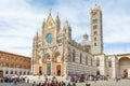 Duomo di Siena Cathedra in Siena Royalty Free Stock Photo