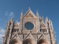 Siena Cathedral West Facade Royalty Free Stock Photo