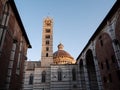 Duomo die Siena Cathedral Tower and Dome Royalty Free Stock Photo