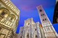 Duomo and Florence city downtown skyline cityscape of  Italy Royalty Free Stock Photo