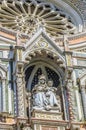 Duomo - Mary with Child Sculpture Exterior Detail