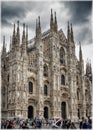 Duomo Milano, Cathedral of Milan, Italy Royalty Free Stock Photo