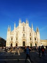 Duomo in Milano Italy Royalty Free Stock Photo