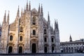 Duomo Milano, Milan`s Cathedral, Italy Royalty Free Stock Photo