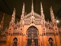 Duomo model in Museum of Cathedral of Milan Royalty Free Stock Photo