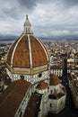 Duomo's Cupola, Florence, Italy Royalty Free Stock Photo