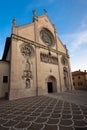 The duomo of S. Maria Assunta, Gemona del Friuli, Royalty Free Stock Photo