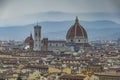 The Duomo or Santa Maria del Fiore in Florence, Tuscany, Italy Royalty Free Stock Photo