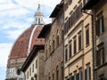 Duomo Santa Maria del Fiore and urban houses Royalty Free Stock Photo