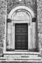 The Duomo of Sovana cathedral of Saints Peter and Paul is one Royalty Free Stock Photo