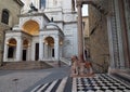 Duomo square, Bergamo alta