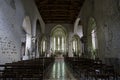 Duomo of Venzone, Friuli-Venezia Giulia, interior Royalty Free Stock Photo