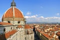 Duomo and view of Florence from above.