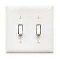 American duplex electrical light switch