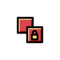 Duplicate Object Lock Icon