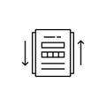 duplicate or update thin line document