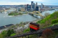 The Duquesne funicular Pittsburgh, Pennsylvania