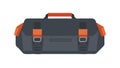 Durable Black Tool Bag: For Every Project. vector design Generative AI Royalty Free Stock Photo