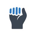 Durable hand icon