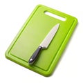 Plastic cutting board with built-in knife sharpener Royalty Free Stock Photo