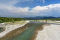 The Durance river in Provence