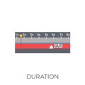 Duration Icon Vector