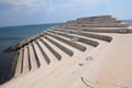 Durazzo stairway to the sea in Albania